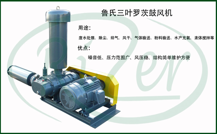 雙油箱魯氏三葉鼓風機