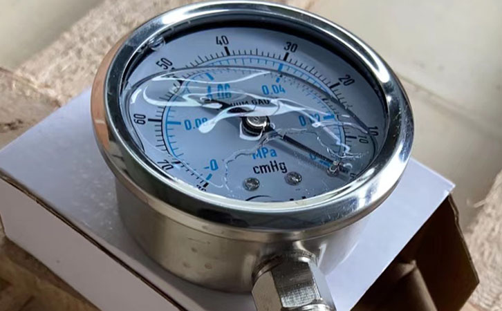 羅茨風(fēng)機配件壓力表